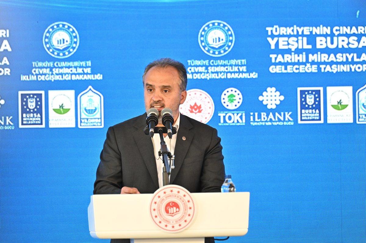 Bursa'da tarihe vefa projesinde uygulama başladı