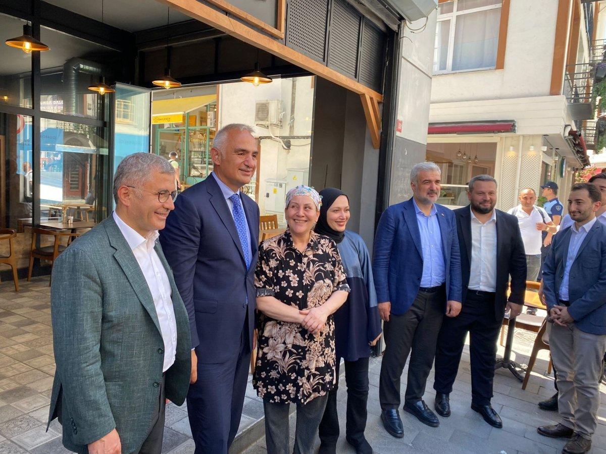 Mehmet Nuri Ersoy, Üsküdar'ı ziyaret etti