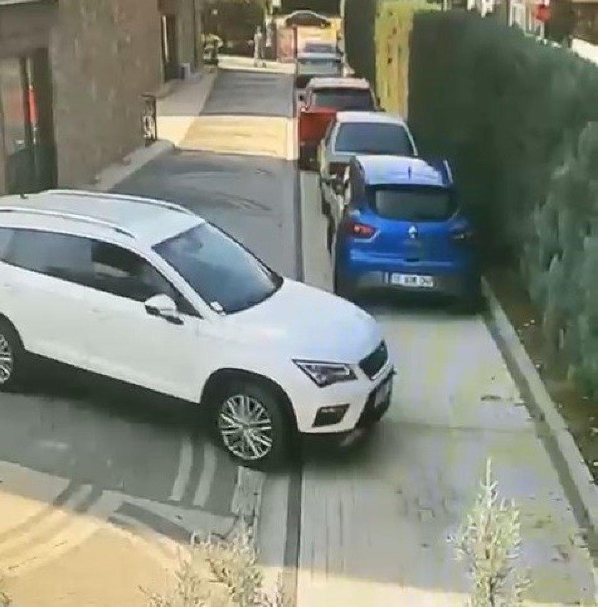 Bursa'da köpeği ezdi, yoluna devam etti