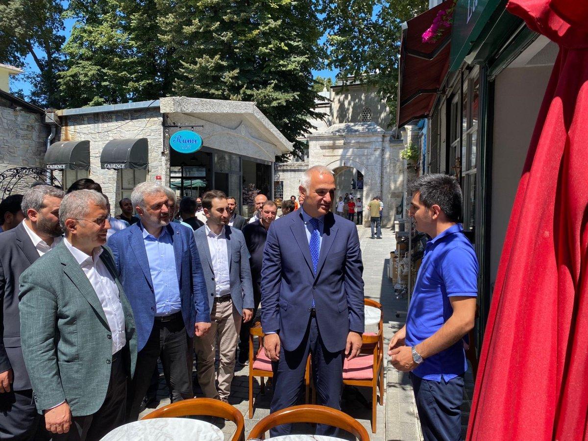 Mehmet Nuri Ersoy, Üsküdar'ı ziyaret etti