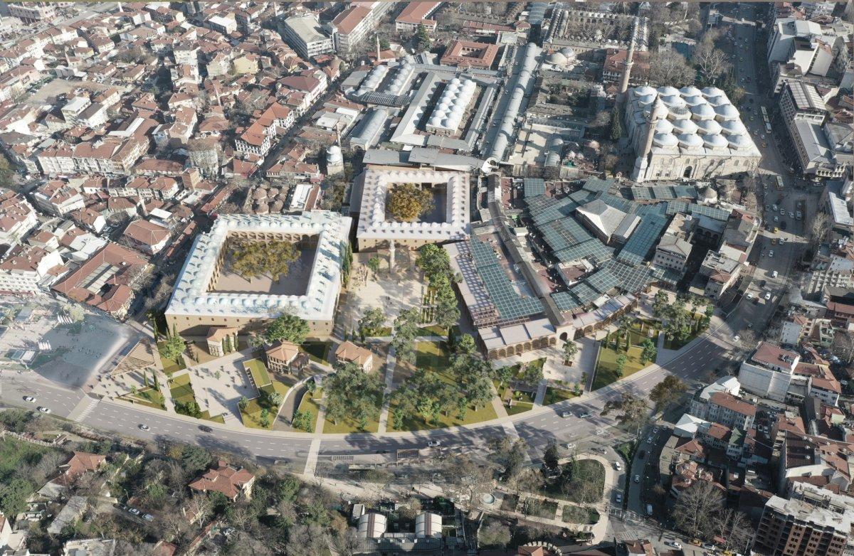 Bursa'da tarihe vefa projesinde uygulama başladı