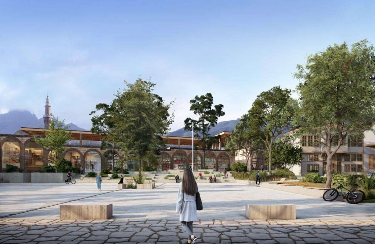 Bursa'da tarihe vefa projesinde uygulama başladı