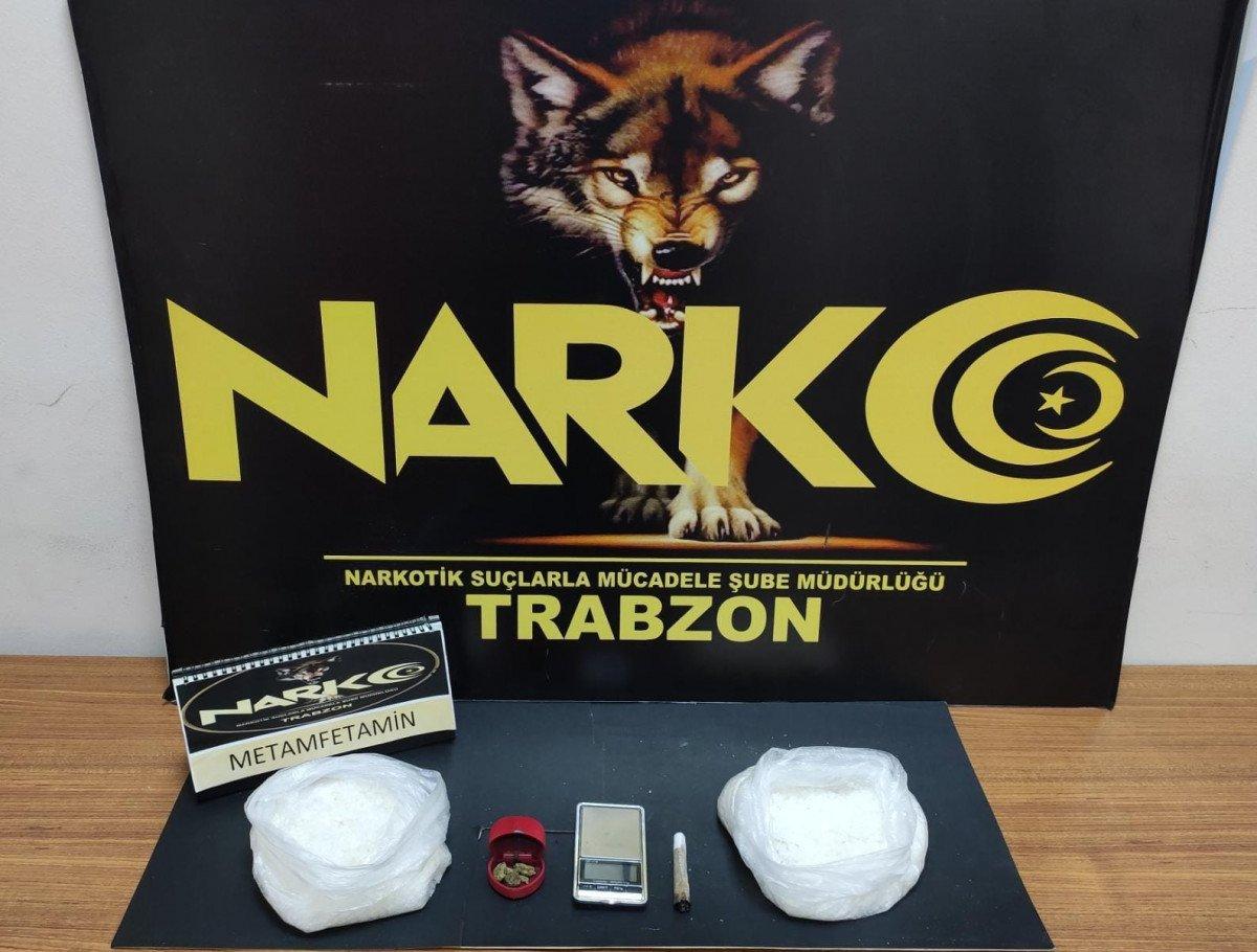 Trabzon’da çamaşır makinesinden 1 milyon liralık uyuşturucu çıktı