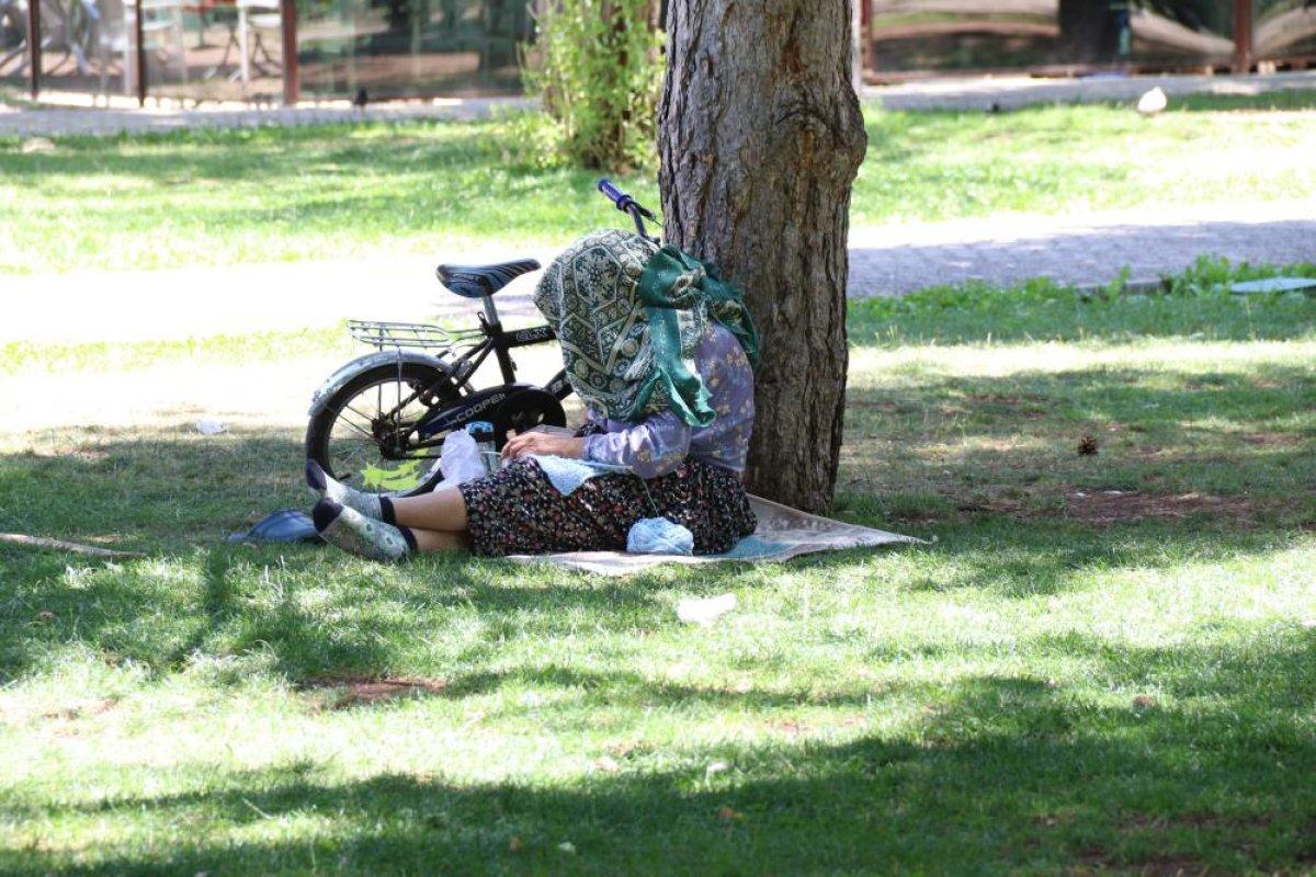 Eskişehir'de termometreler 30 derecenin üzerine çıktı