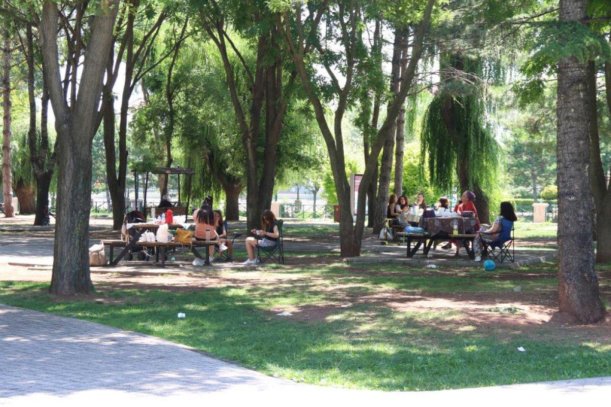 Eskişehir'de termometreler 30 derecenin üzerine çıktı