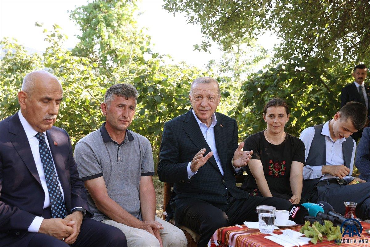 Cumhurbaşkanı Erdoğan'ın Ordulularla güldüren diyaloğu