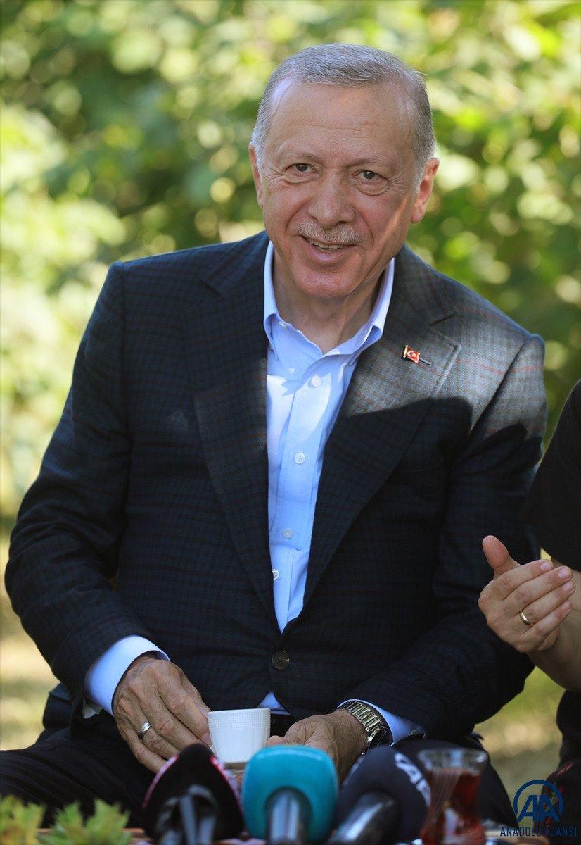 Cumhurbaşkanı Erdoğan'ın Ordulularla güldüren diyaloğu