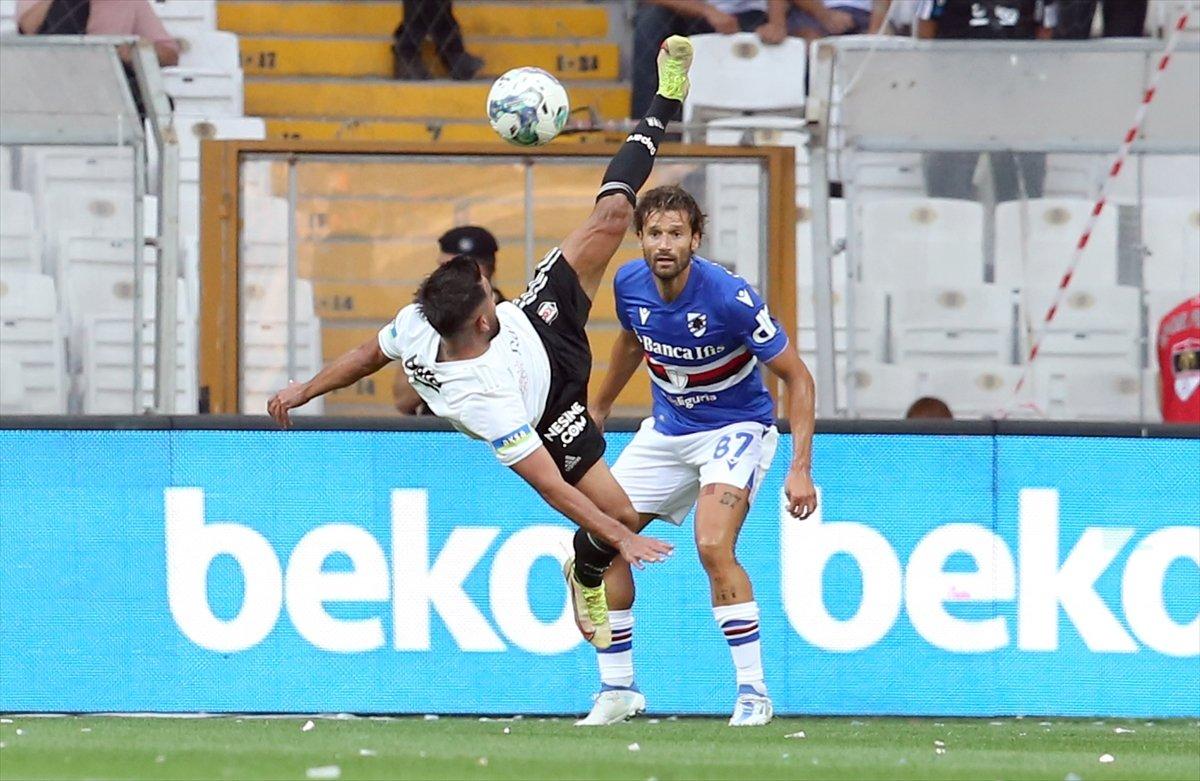 Beşiktaş, Sampdoria ile 1-1 berabere kaldı