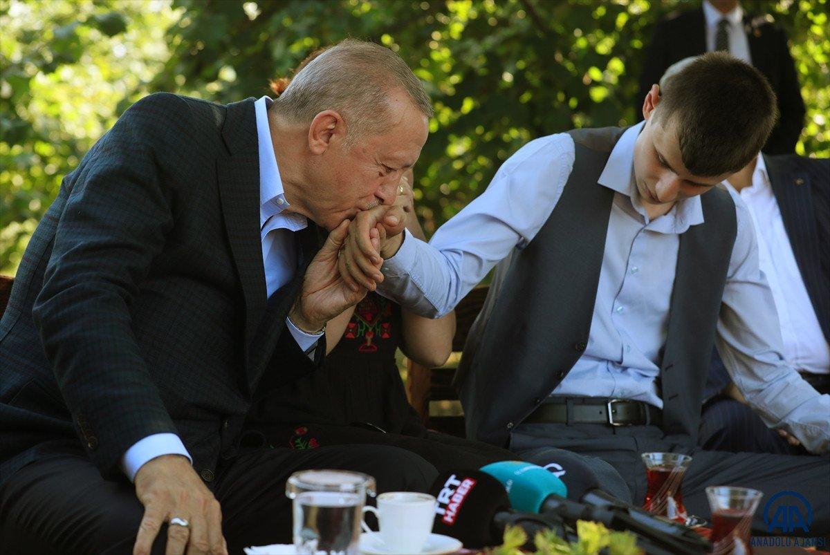 Cumhurbaşkanı Erdoğan'ın Ordulularla güldüren diyaloğu