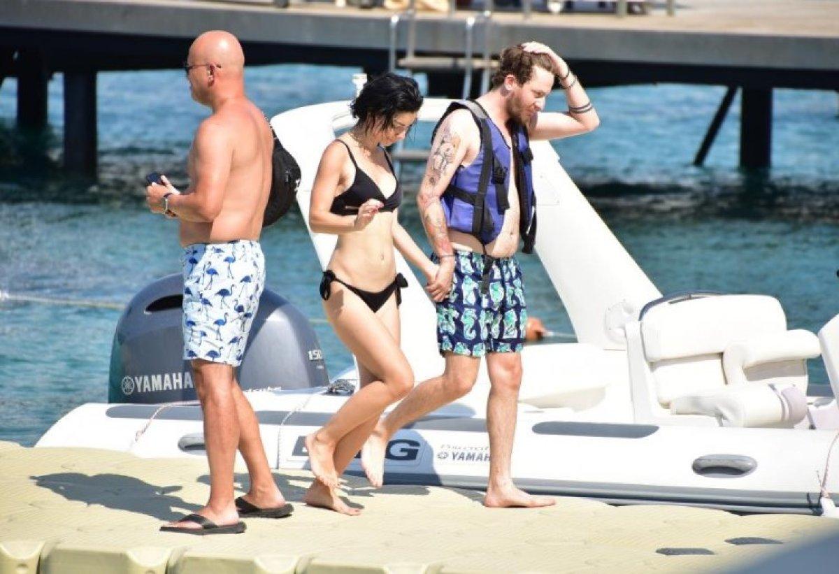 Merve Boluğur, sevgilisiyle Bodrum'da