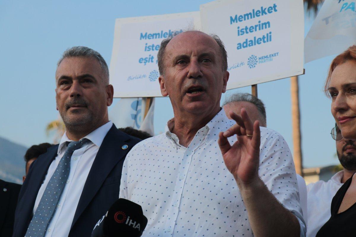 Muharrem İnce'den Millet İttifakı'na adaylık şartı