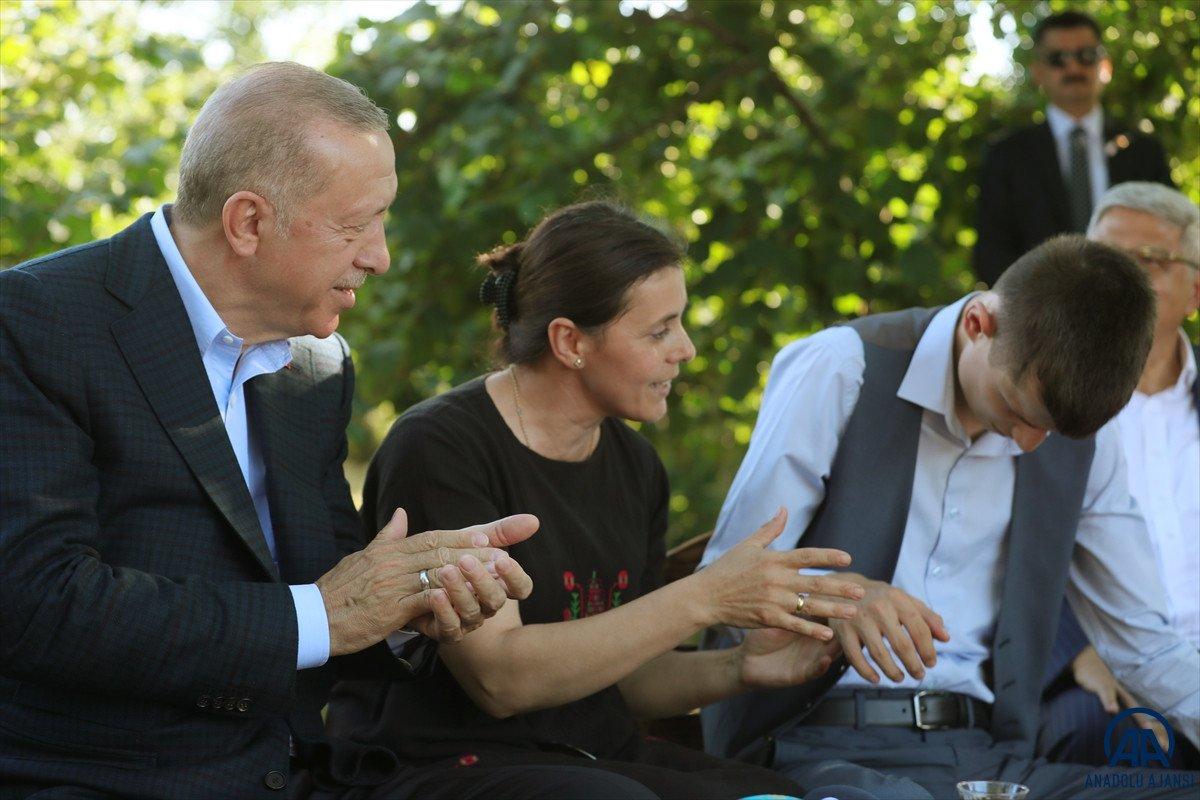 Cumhurbaşkanı Erdoğan'ın Ordulularla güldüren diyaloğu