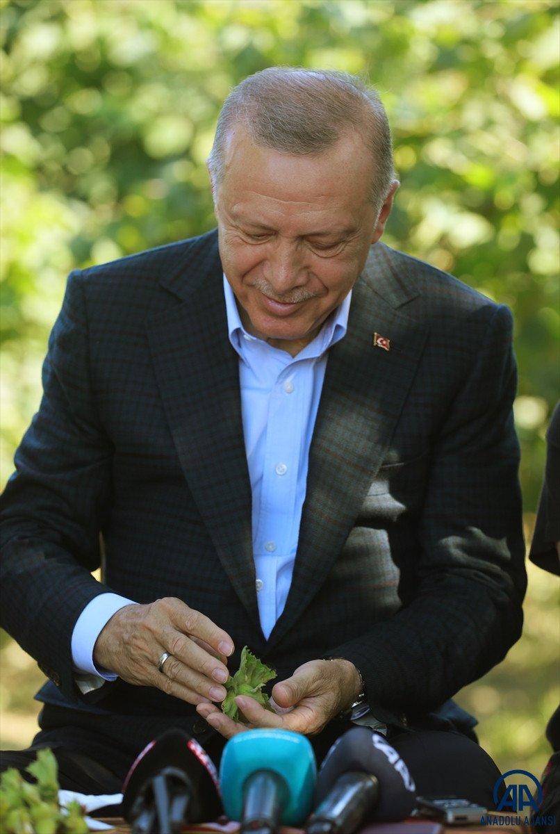 Cumhurbaşkanı Erdoğan'ın Ordulularla güldüren diyaloğu