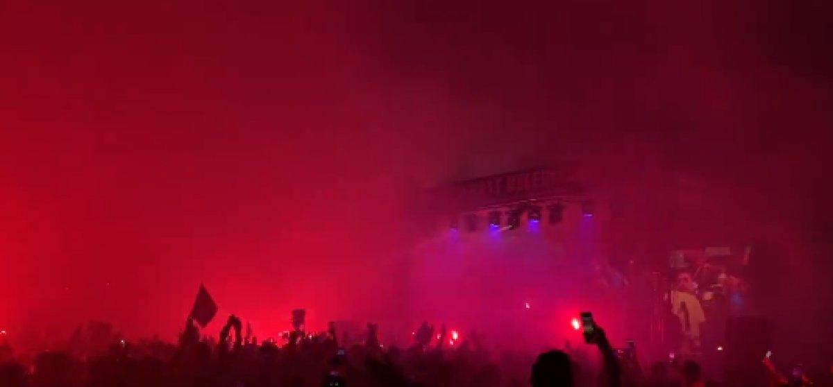 Trabzonspor taraftarı Süper Kupa sevinci yaşadı