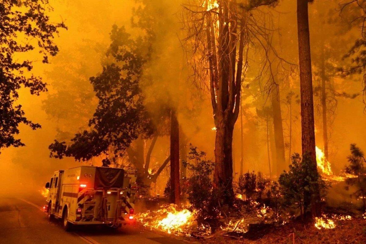 ABD, yangınlar ve fırtınayla mücadele veriyor