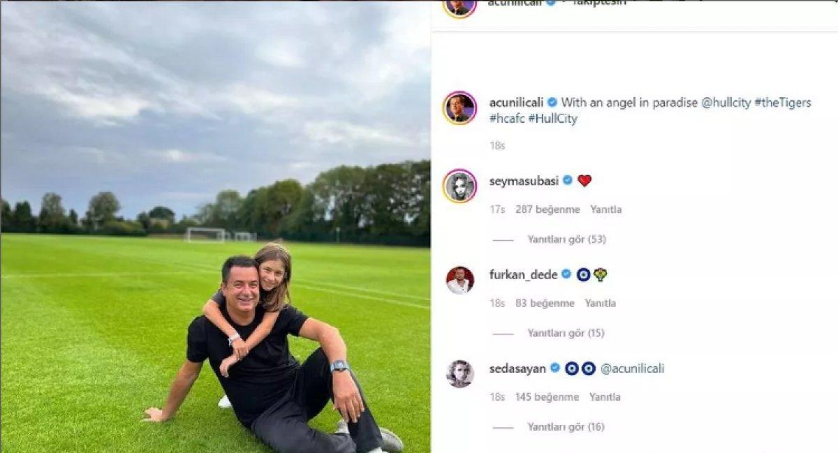 Şeyma Subaşı, Acun Ilıcalı'ya yorum yazdı