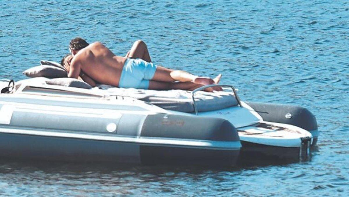 Tuvana Türkay ile İzzet Antebi Bodrum'da aşka geldi