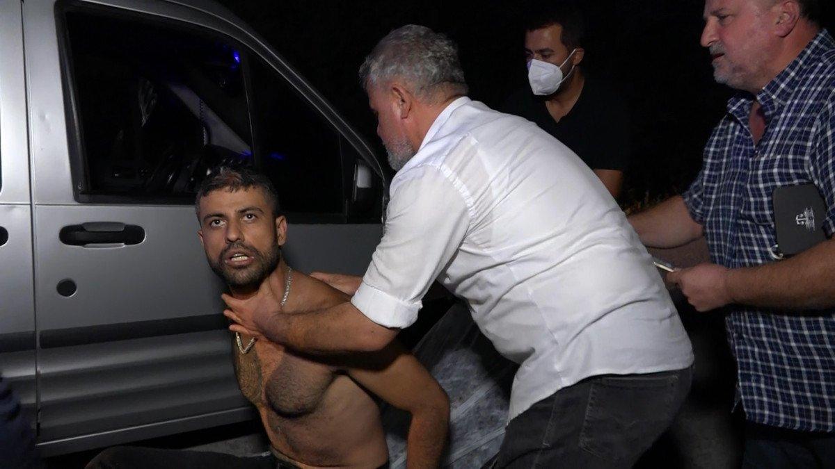 Bursa’da yaralı halde bulunan genç, güçlükle sakinleştirildi