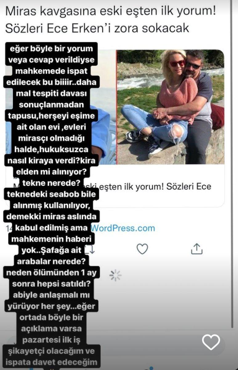 Şafak Mahmutyazıcıoğlu'nun eski eşi konuştu