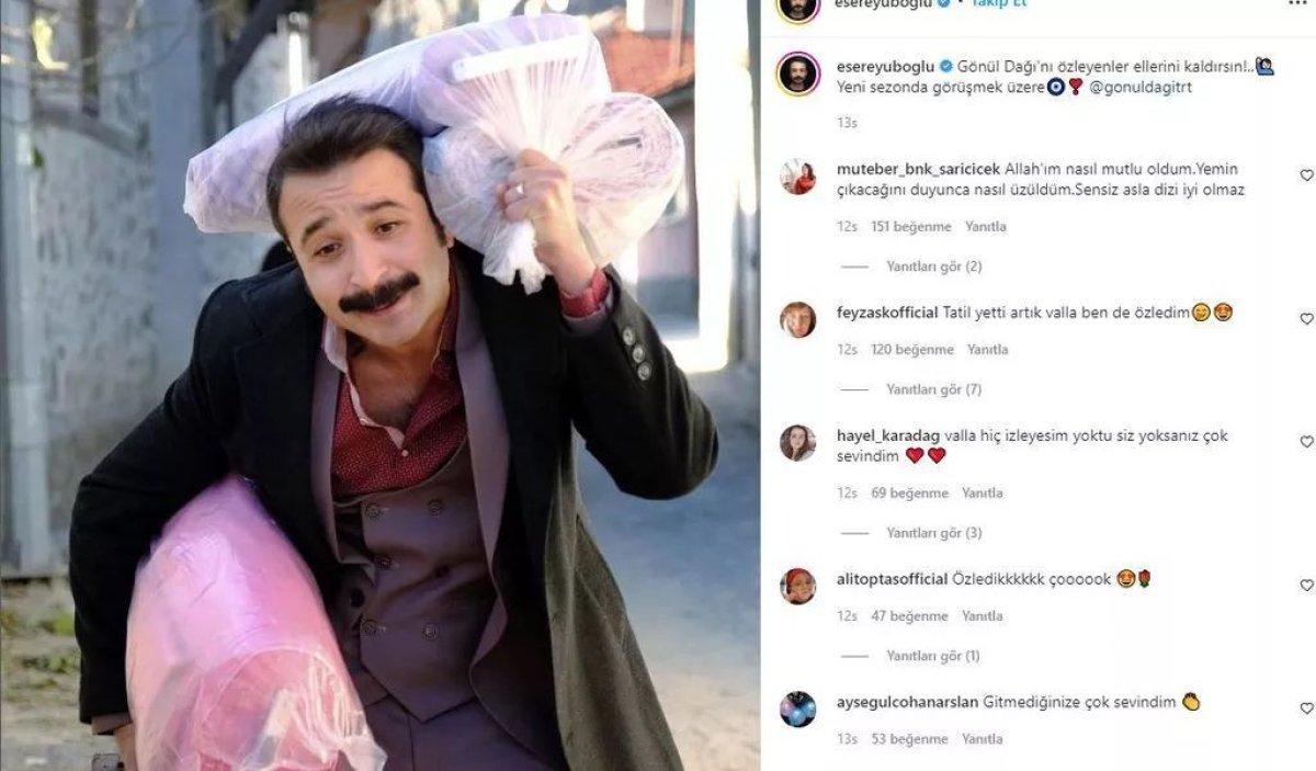 Gönül Dağı'ndan ayrılmıştı: Geri dönmeye karar verdi