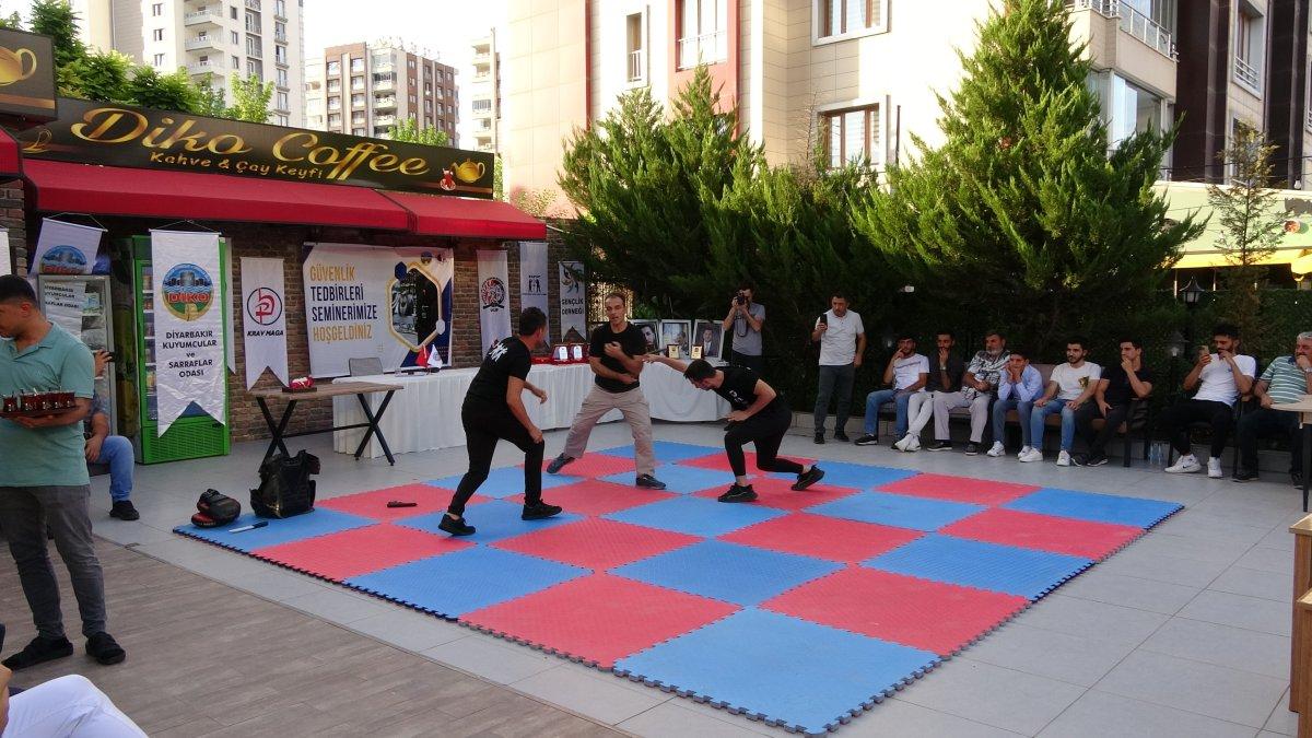 Diyarbakırlı kuyumcular soyguna karşı yakın savunma eğitimi aldı