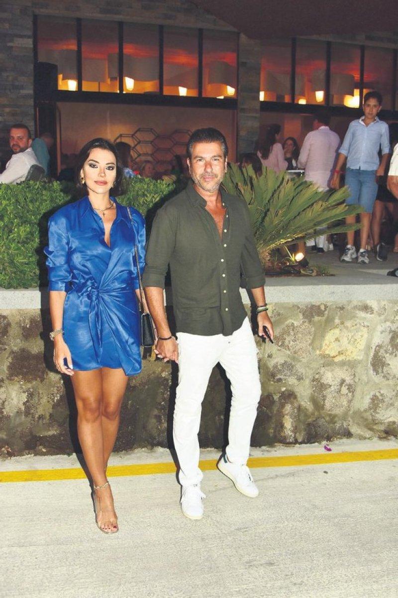 Tuvana Türkay ile İzzet Antebi Bodrum'da aşka geldi