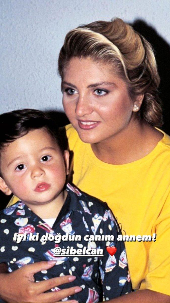 Engincan, annesi Sibel Can'ın gençliğini paylaştı