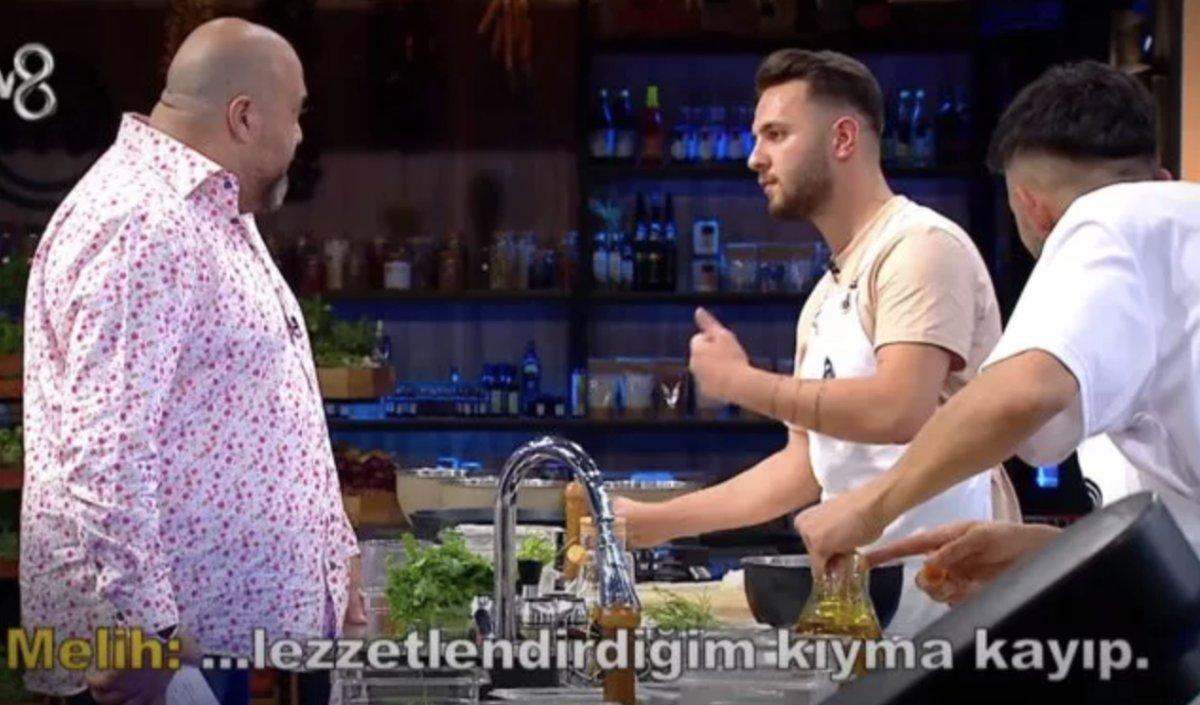 MasterChef'te gizlice arkadaşının kıymasını aldı