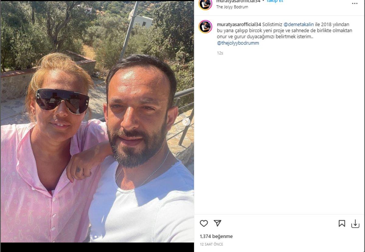 Demet Akalın'ın kafasına şampanya döktüğü garson konuştu