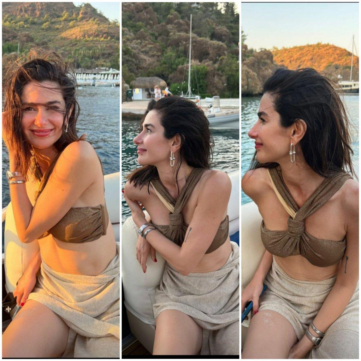 Nesrin Cavadzade'yi eşek arısı soktu