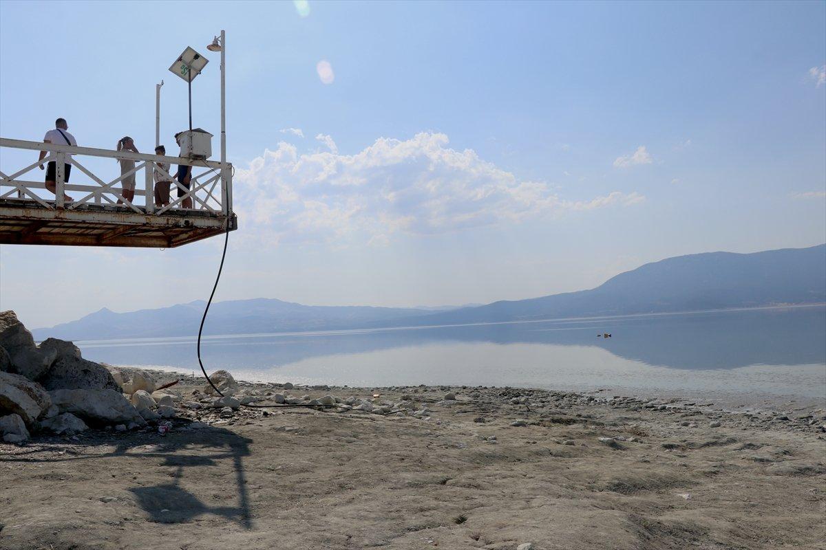 Burdur Gölü'nde alg patlaması