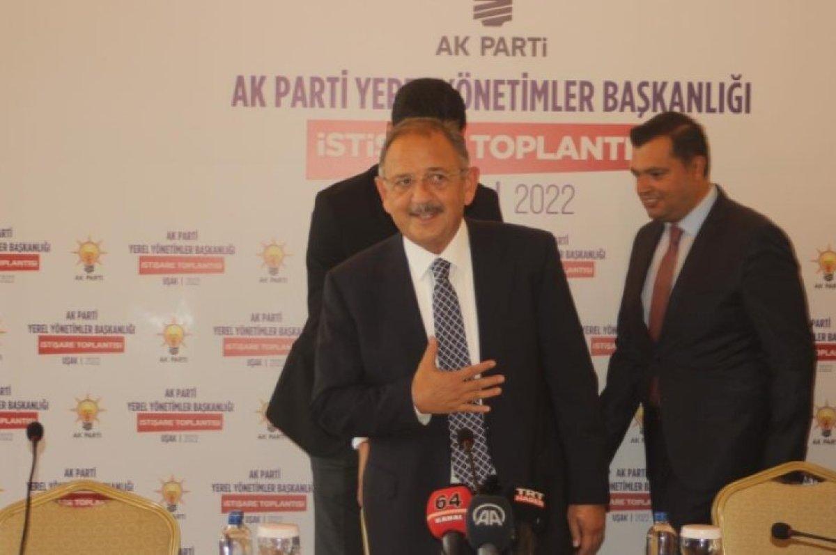 Mehmet Özhaseki: CHP Belediyesi denilince akla; çöp, çamur ve yolsuzluk gelir