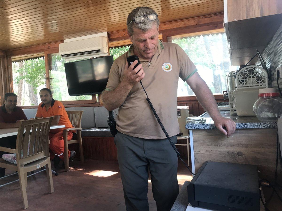 Antalya orman teşkilatı yangınlara karşı teyakkuzda