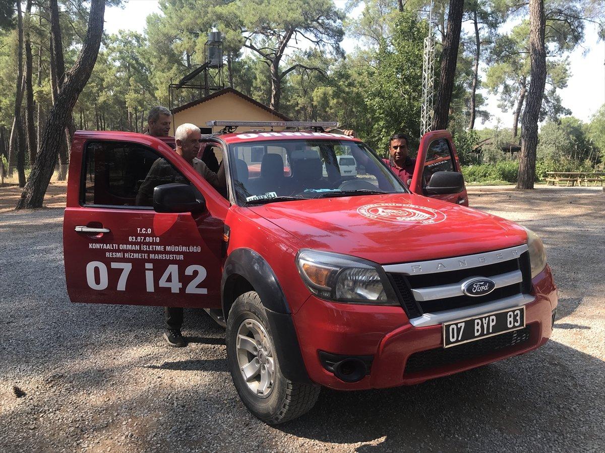 Antalya orman teşkilatı yangınlara karşı teyakkuzda