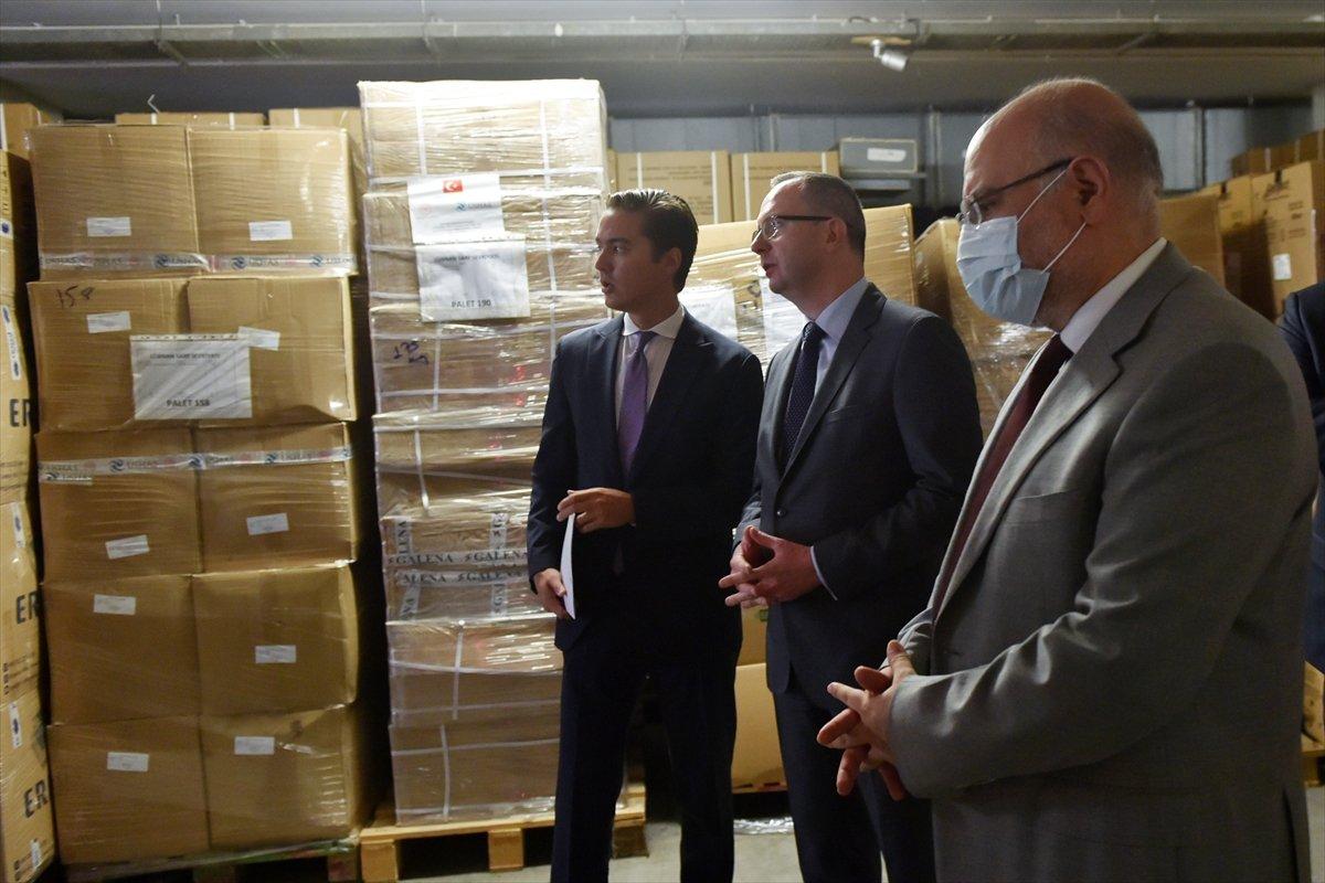 Lübnan, 90 tonluk tıbbi yardım nedeniyle Türkiye'ye teşekkür etti