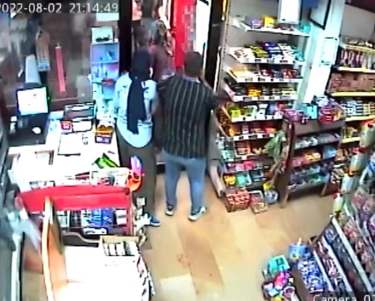 Ümraniye’de 50 kişilik grup satır ve sopalarla markete saldırdı