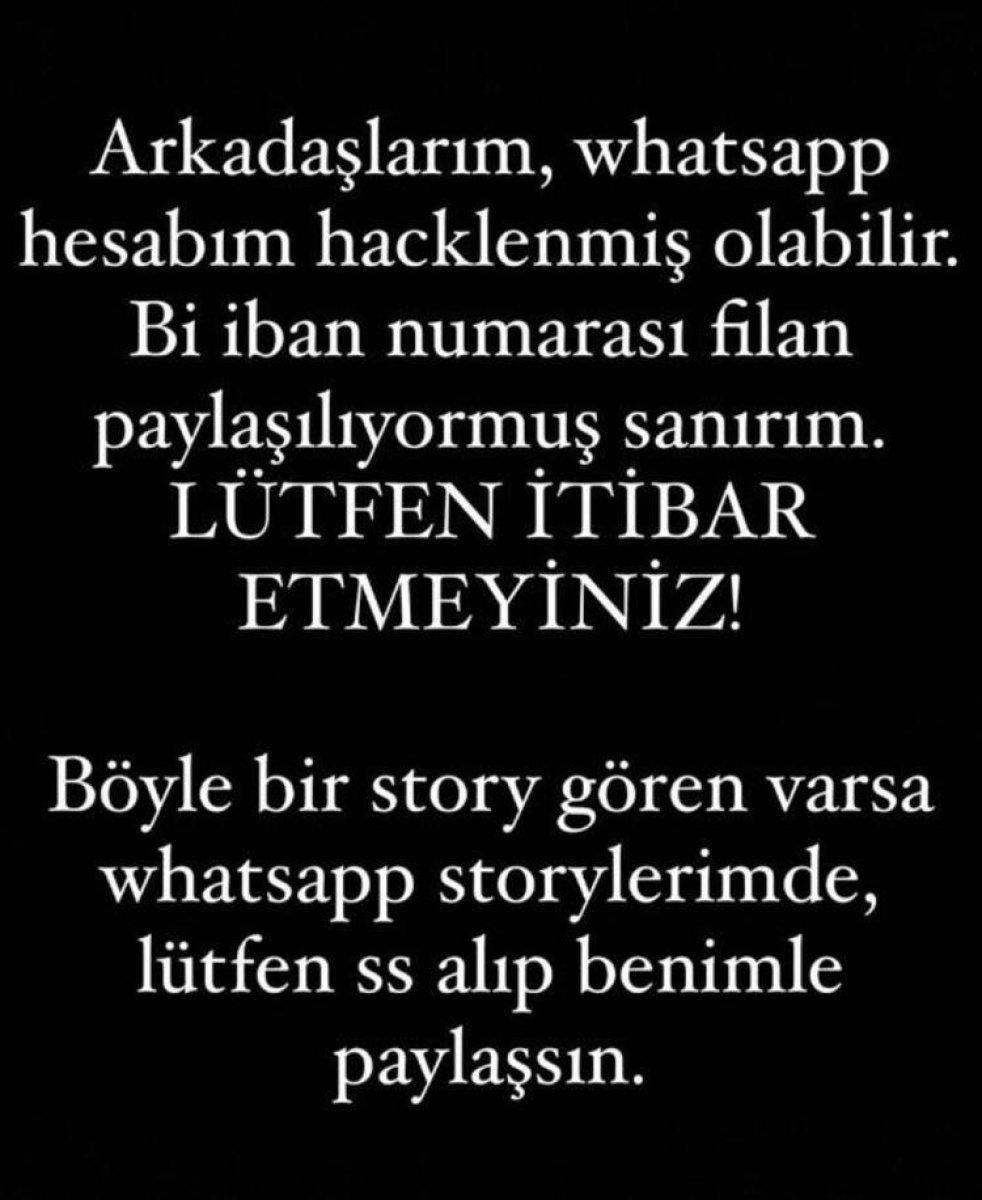 Celil Nalçakan’dan WhatsApp uyarısı