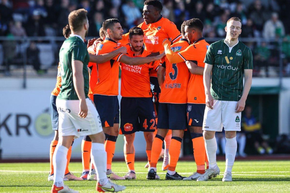 Başakşehir, Breidablik'i 3-1 yendi