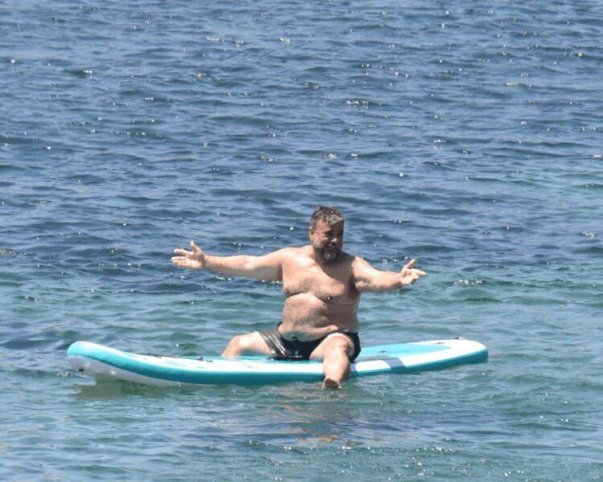 Bülent Serttaş tatilde