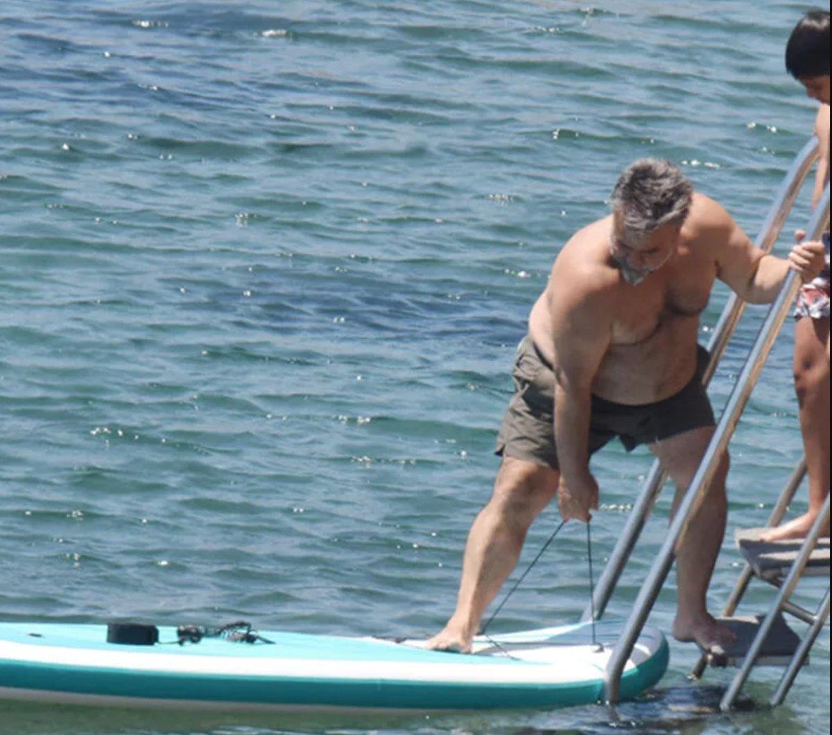 Bülent Serttaş tatilde