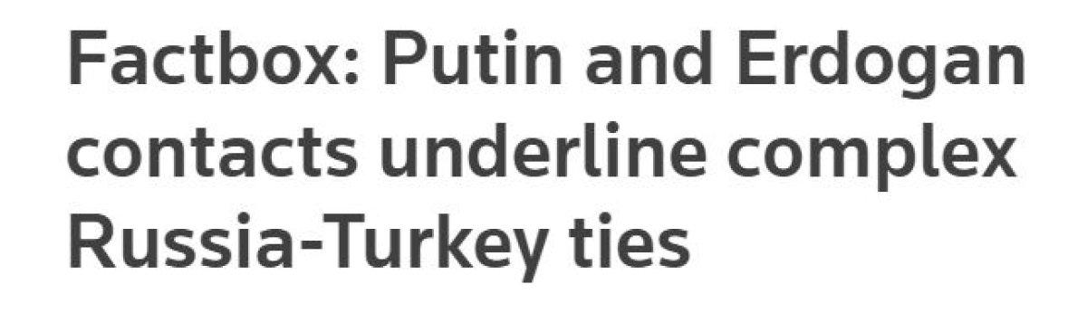 Cumhurbaşkanı Erdoğan ile Putin'in Soçi'deki görüşmesi dünya basınında