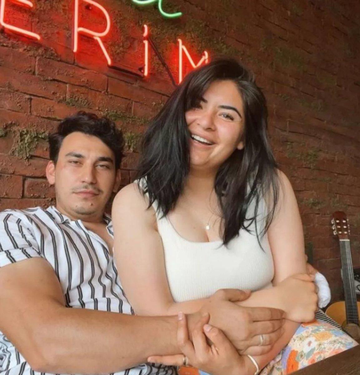 Gelin adayı Hanife Gürdal mini elbisesiyle poz verdi