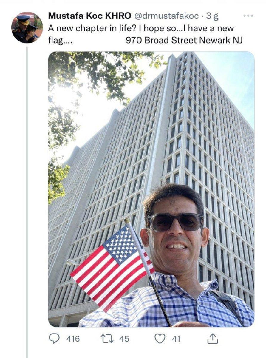 FETÖ'cü Albay, Amerikan vatandaşı oldu