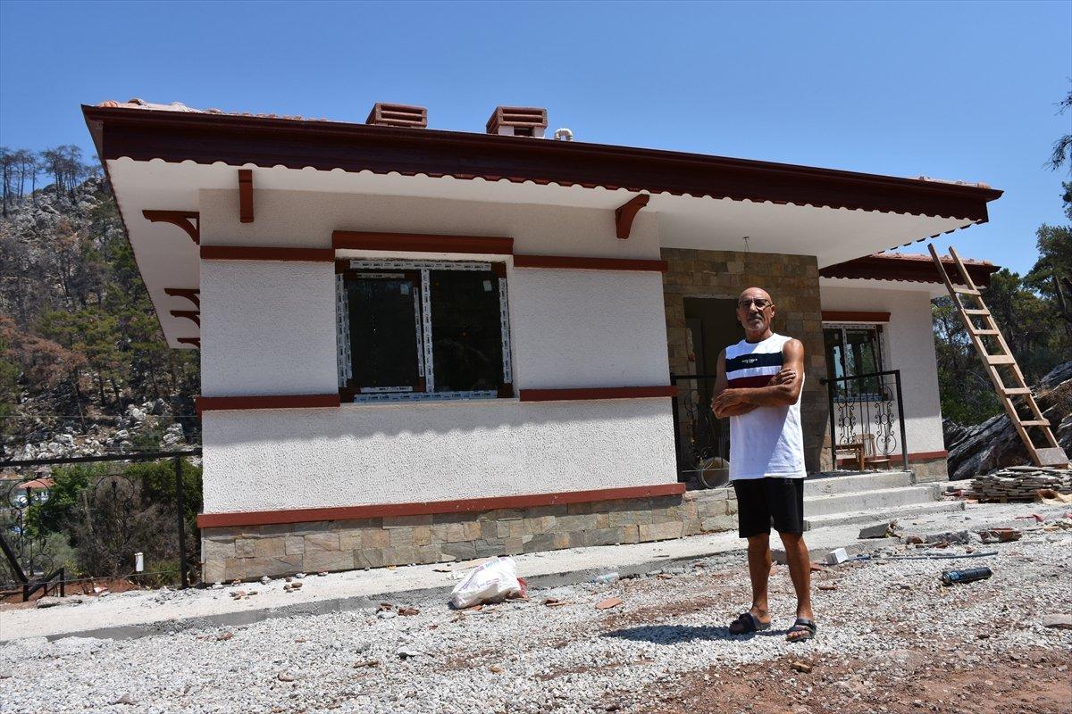Marmarisli yangınzedeler yeni evlerine kavuşuyor