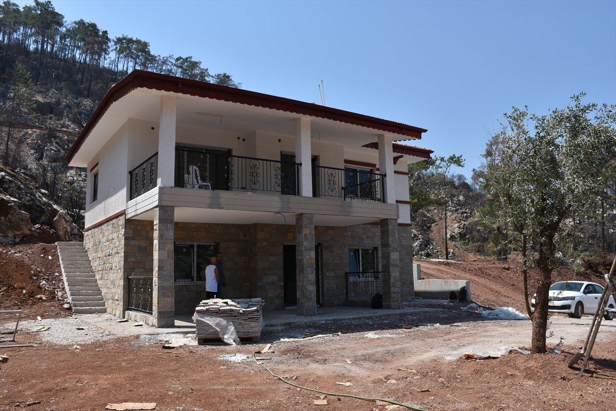 Marmarisli yangınzedeler yeni evlerine kavuşuyor