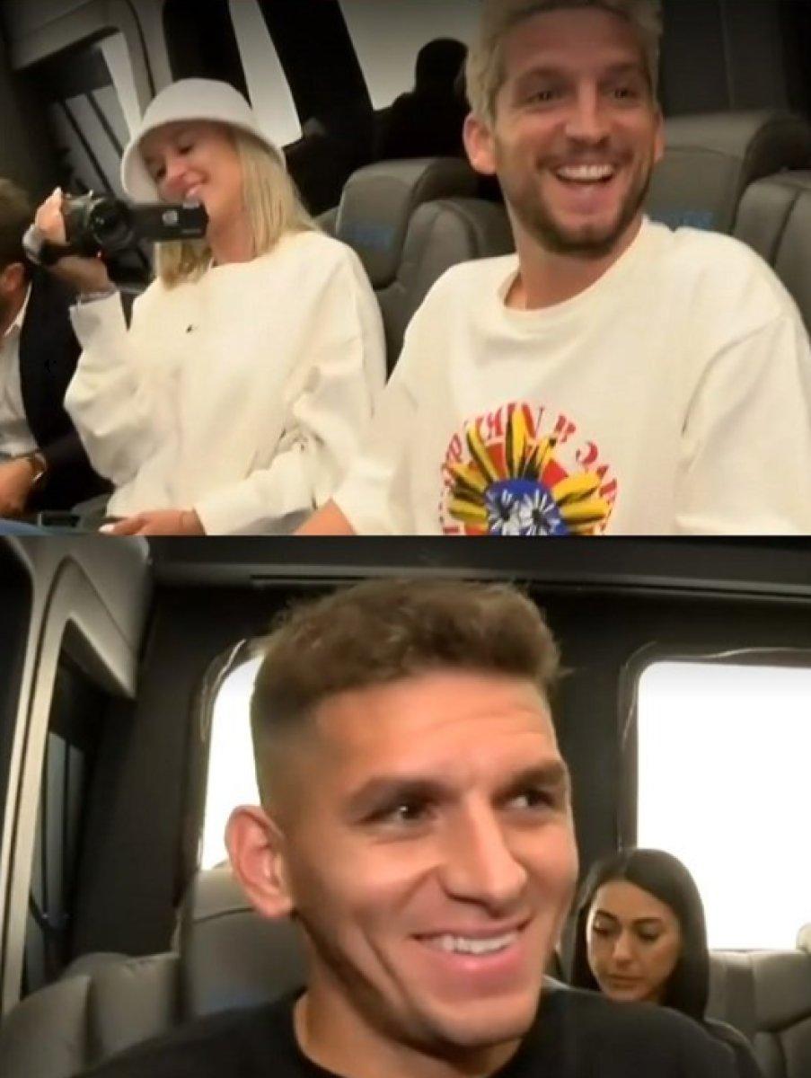 Galatasaray'ın yeni yıldızları Mertens ve Torreira İstanbul'a geldi