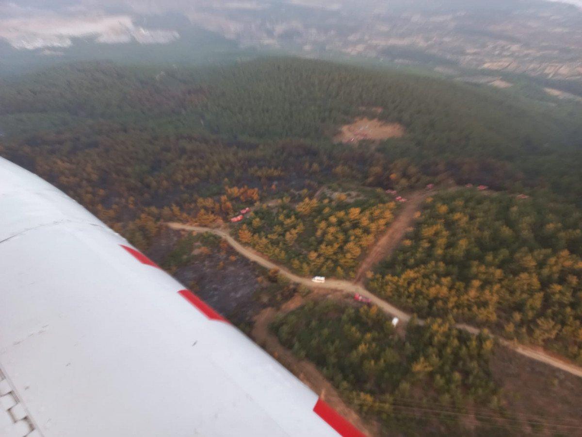 Soma’daki yangın 12 saatte kontrol altında