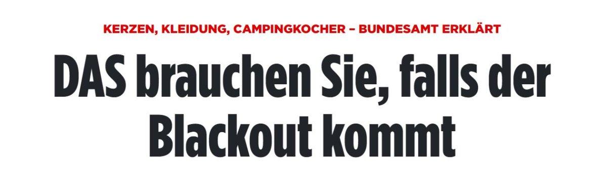 Almanya'da elektrik kesintisinde ihtiyaç duyulacaklar listesi yapıldı