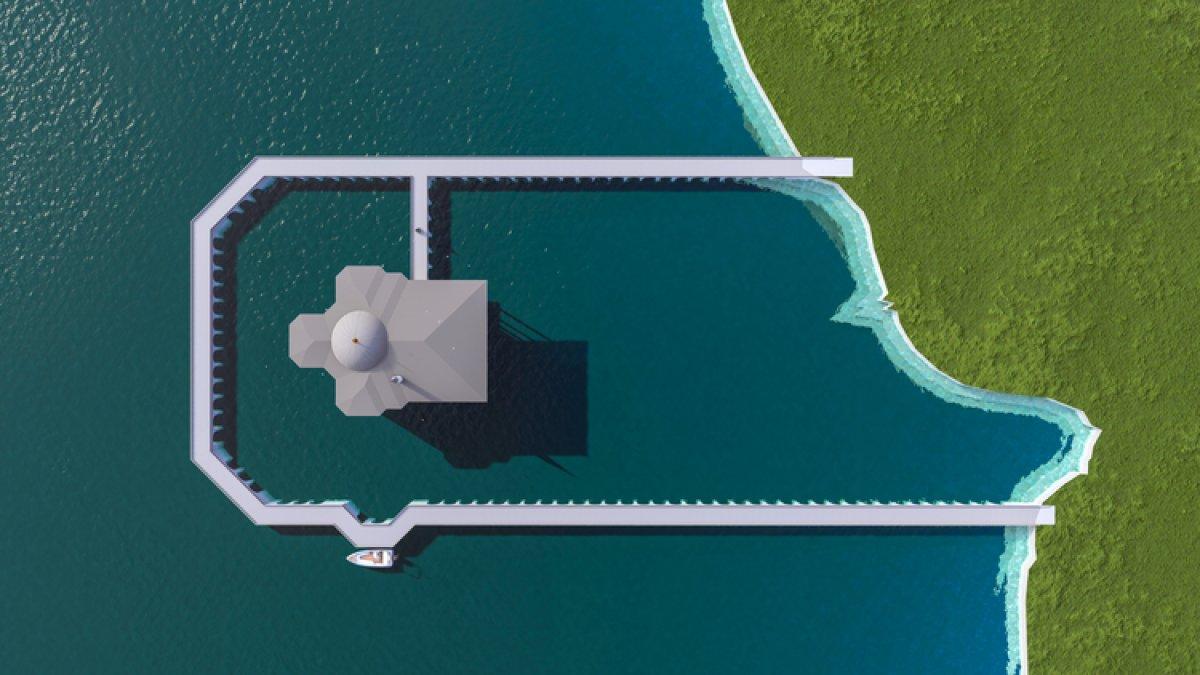 Deniz üstünde inşa edilen Sultaniye Köşkü yeniden modellendi