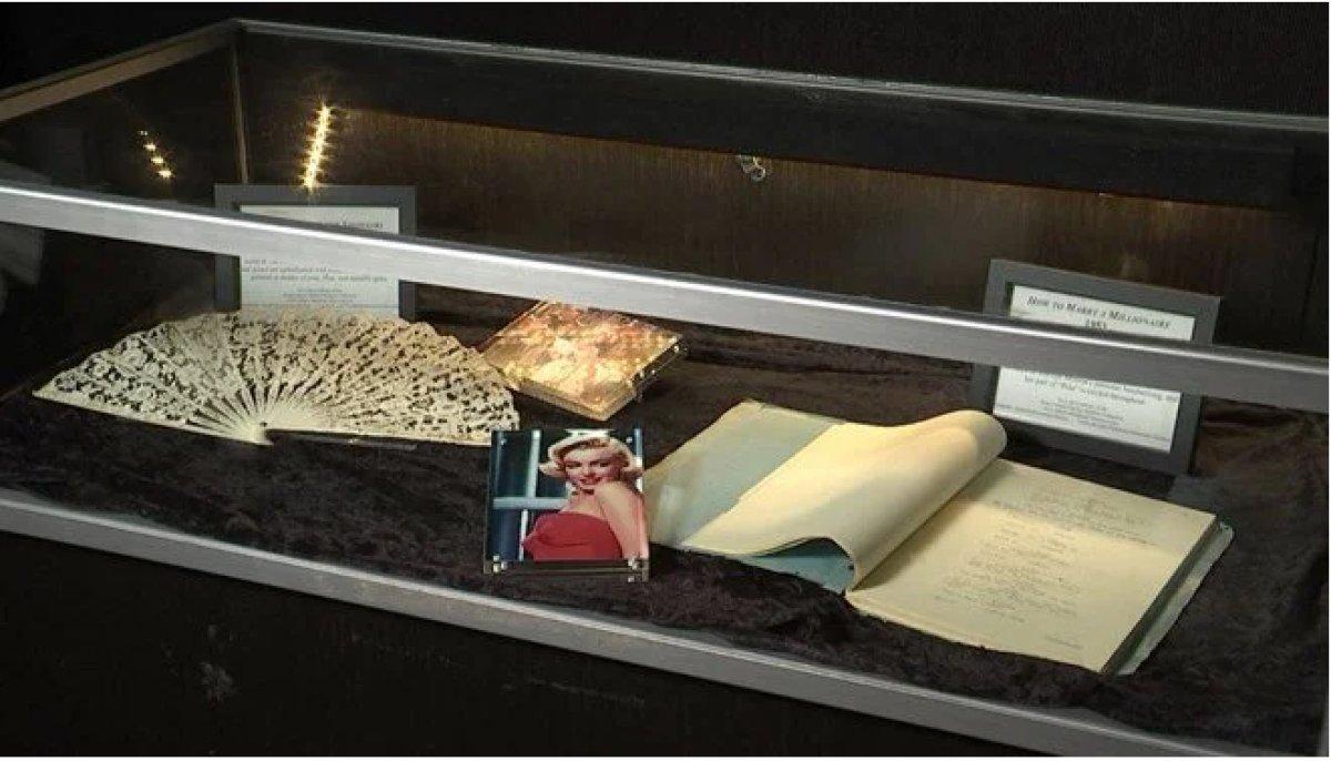 Efsanevi yıldız Marilyn Monroe'nun anısına sergi